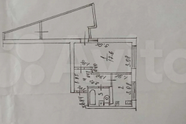 1-к. квартира, 53 м², 5/9 эт.