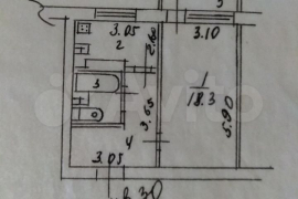 1-к. квартира, 37,2 м², 8/9 эт.